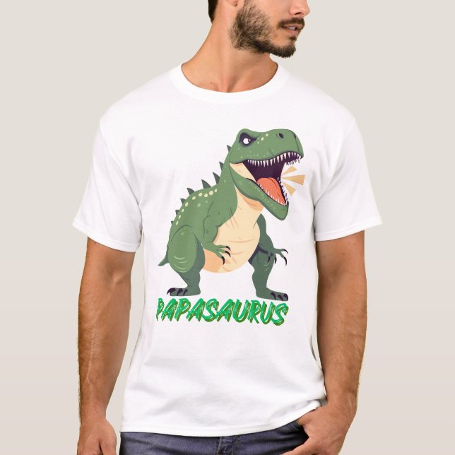 Papasaurus T-Shirt (Front)