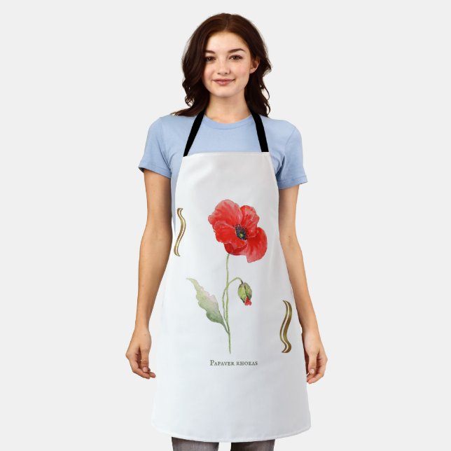 Papaver rhoeas  apron (Worn)