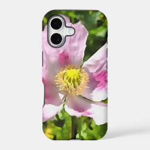 Papaver Somniferum Pink Poppy Art iPhone 17 Case