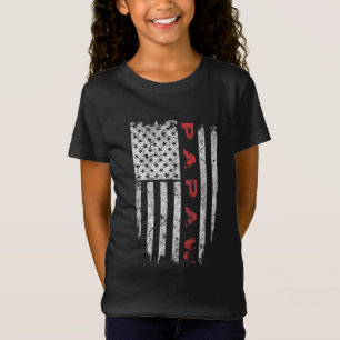 Papaw American Flag Grandpa Gifts Men T-Shirt