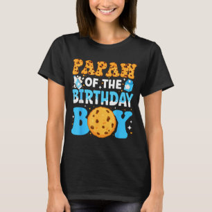 Papaw Of The Birthday Boy Milk And Cookies 1st Bir T-Shirt