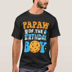 Papaw Of The Birthday Boy Milk And Cookies 1st Bir T-Shirt