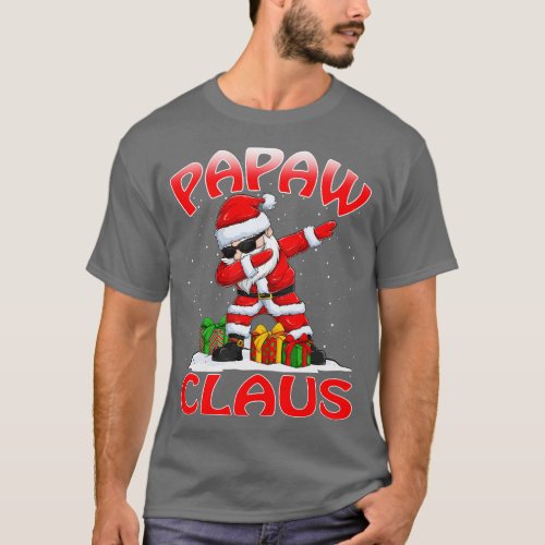 Papaw Santa Claus Christmas Matching Costume T_Shirt