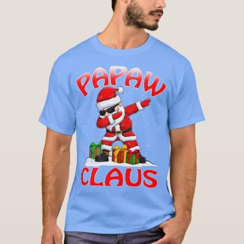 Papaw Santa Claus Christmas Matching Costume T_Shirt