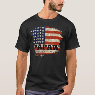 Papaw The Man The Myth The Legend Father's Day Us T-Shirt