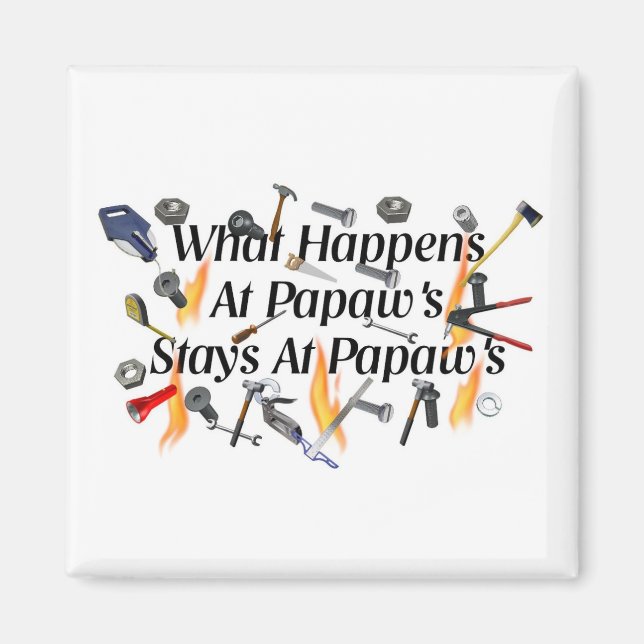 Papaws Magnet (Front)