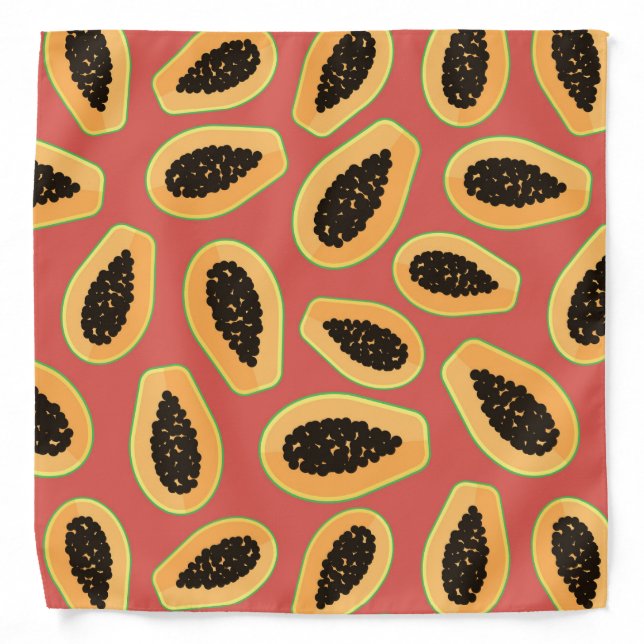 Papaya Fruit Bandana (Front)