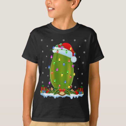 Papaya Fruit Lover Matching Santa Hat Papaya Chris T_Shirt