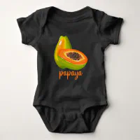 Papaya Lover Vegan Summer Fruit T-Shirt