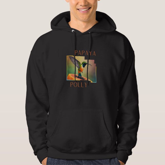 Papaya Polly Design Hoodie (Front)