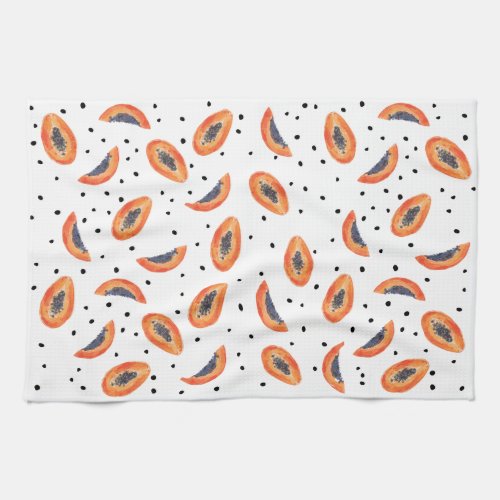 Papaya Tea Towel