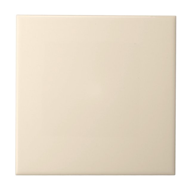 Papaya Whip Solid Color Ceramic Tile (Front)