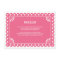 Papel Picado Insert Card - Pink