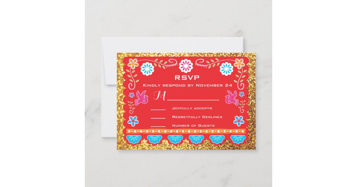 Mexican Papel Picado Peach Rose Stamp, Zazzle