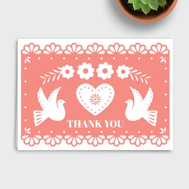 Papel Picado Thank You Card (Creator Uploaded)