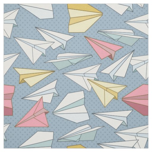 paper airplane fabric