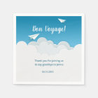 Paper Airplane in the Sky Going Away Party