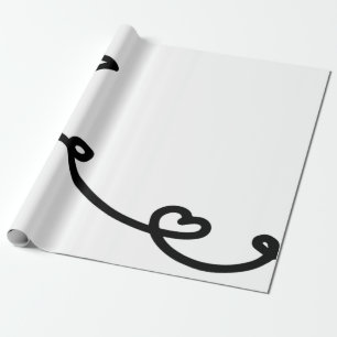 Paper airplane line art paper