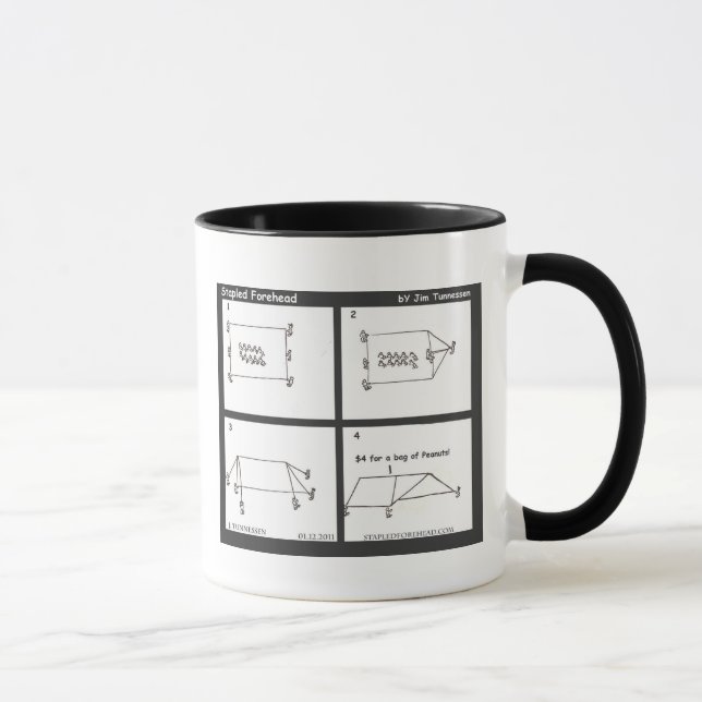 Paper Airplane Mug (Right)