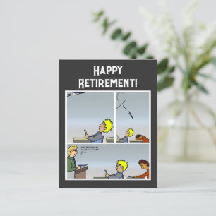 Paper Airplane Postcard