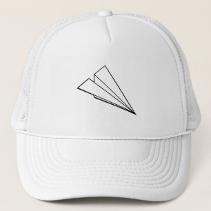 Paper Airplane Trucker Hat
