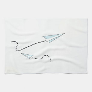 paper airplanes towel