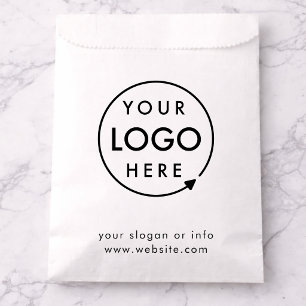 Paper Bags Branded Business Gift Bag Template