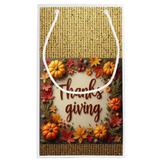 Paper bags for Thanksgiving