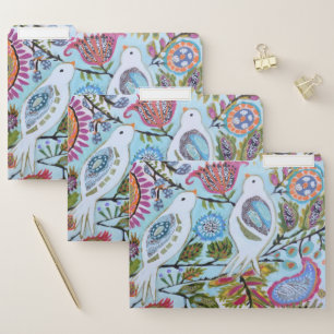 Paper Birds I File Folder