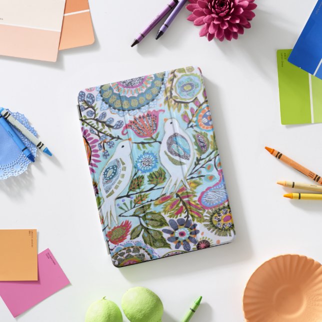 Paper Birds I iPad Pro Cover (Desk)
