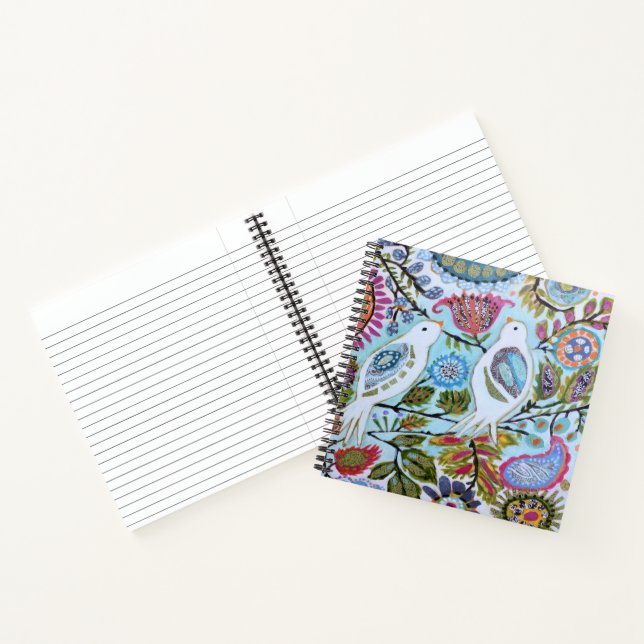 Paper Birds I Notebook (Inside)