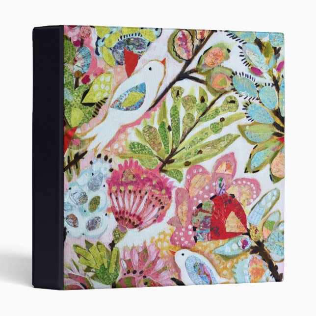 Paper Birds II 3 Ring Binder (Front/Spine)