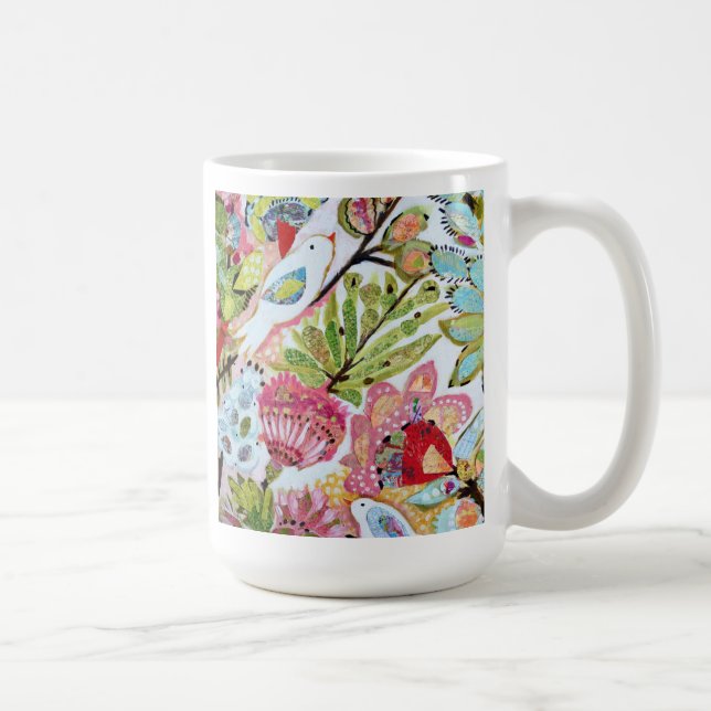 Paper Birds II Coffee Mug (Right)