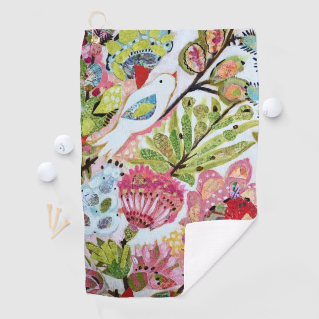 Paper Birds II Golf Towel (InSitu)