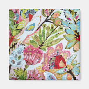 Paper Birds II Magnet