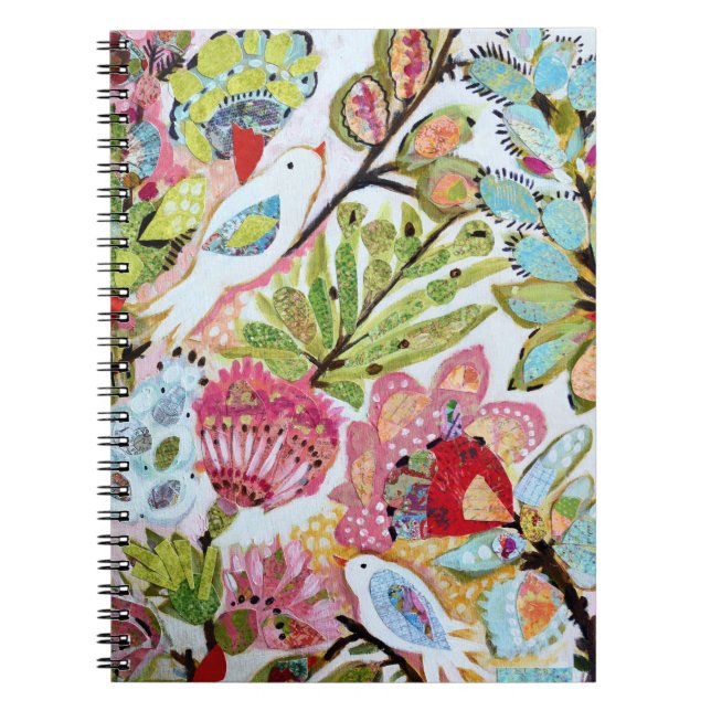 Paper Birds II Notebook (Front)