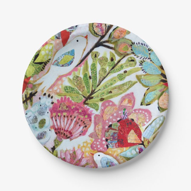 Paper Birds II Plates (Front)