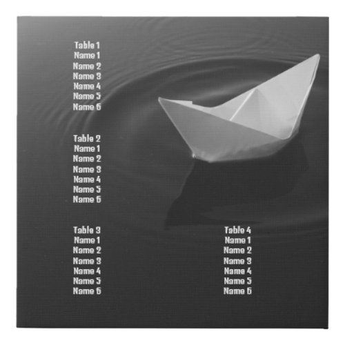 Paper Boat Odyssey Faux Canvas Print