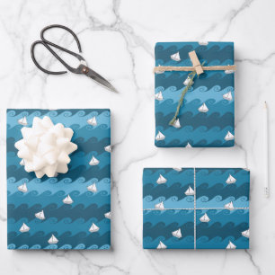Paper Boats Pattern