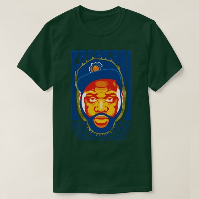Paper Boi The European Tour T-Shirt (Design Front)