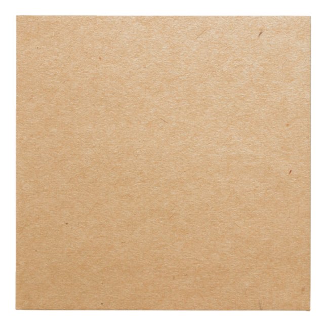 Paper brown texture background faux canvas print (Front)