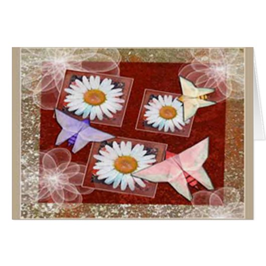 Paper Butterflies Cards (Front Horizontal)
