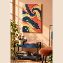 Paper Carnival Canvas Print