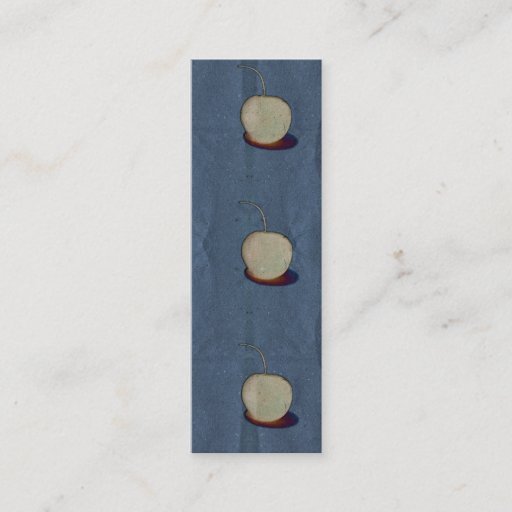 Customizable paper cherry business card