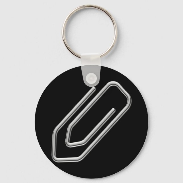 Paper Clip Keychain (Front)