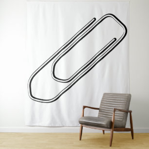 Paper Clip Tapestry