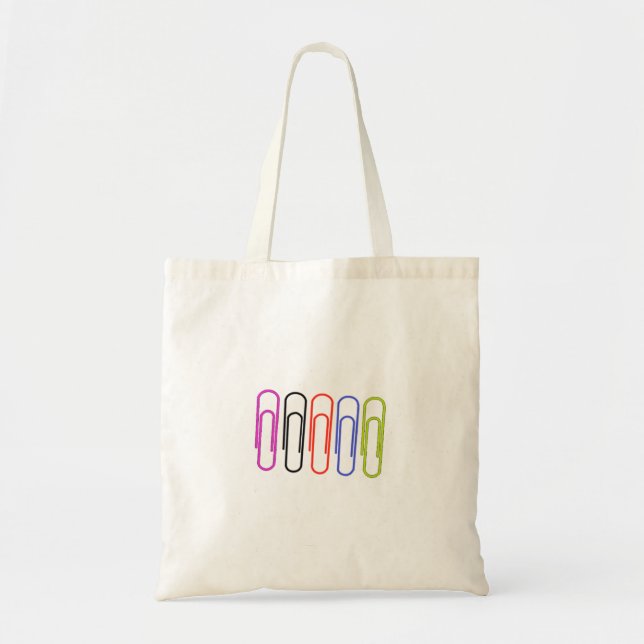 Paper clip tote bag (Front)