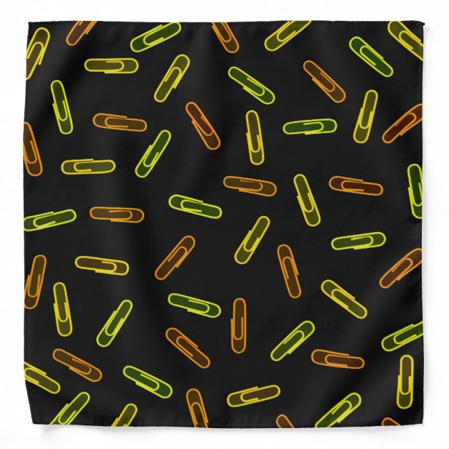 Paper Clips Bandana (Front)