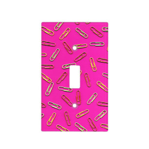 Paper Clips Light Switch Cover