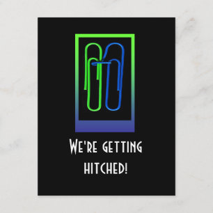 paper clips save the date